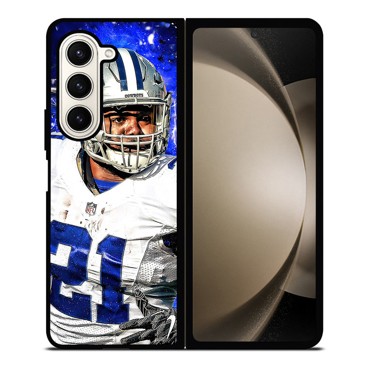 EZEKIEL ELLIOTT DALLAS COWBOYS NFL 2 Samsung Galaxy Z Fold 5 Case Cover