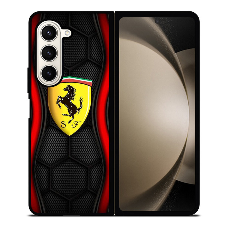 FERRARI CAR LOGO Samsung Galaxy Z Fold 5 Case Cover