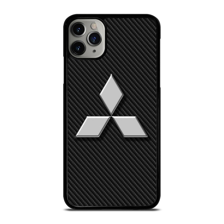 MITSUBISHI MOTORS CARBON LOGO iPhone 11 Pro Max Case Cover