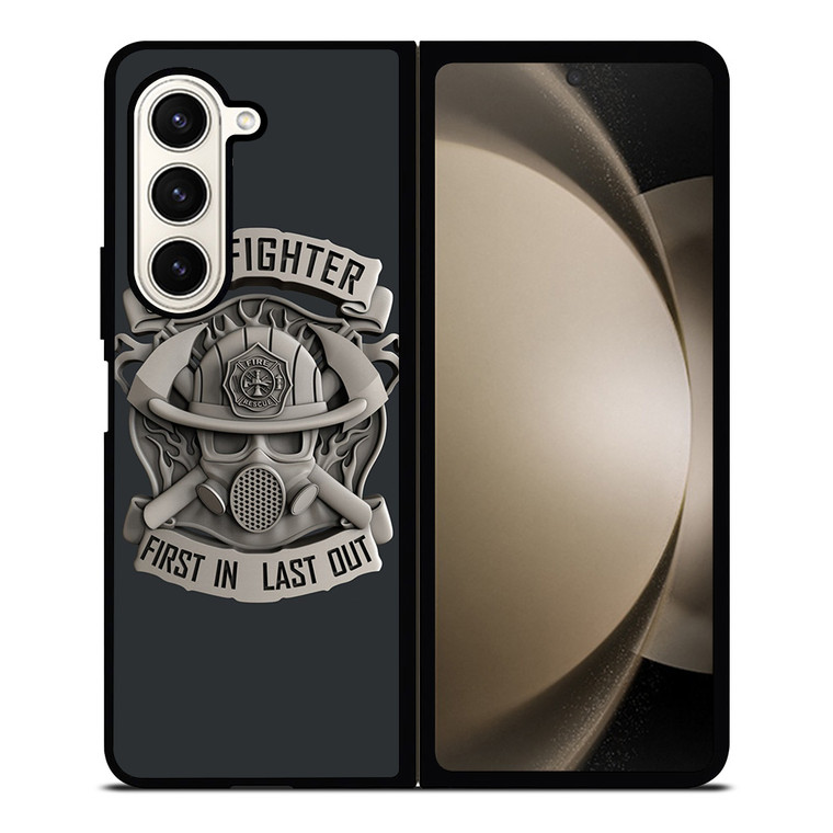 FIRE FIGHTER LOGO LAST OUT Samsung Galaxy Z Fold 5 Case Cover