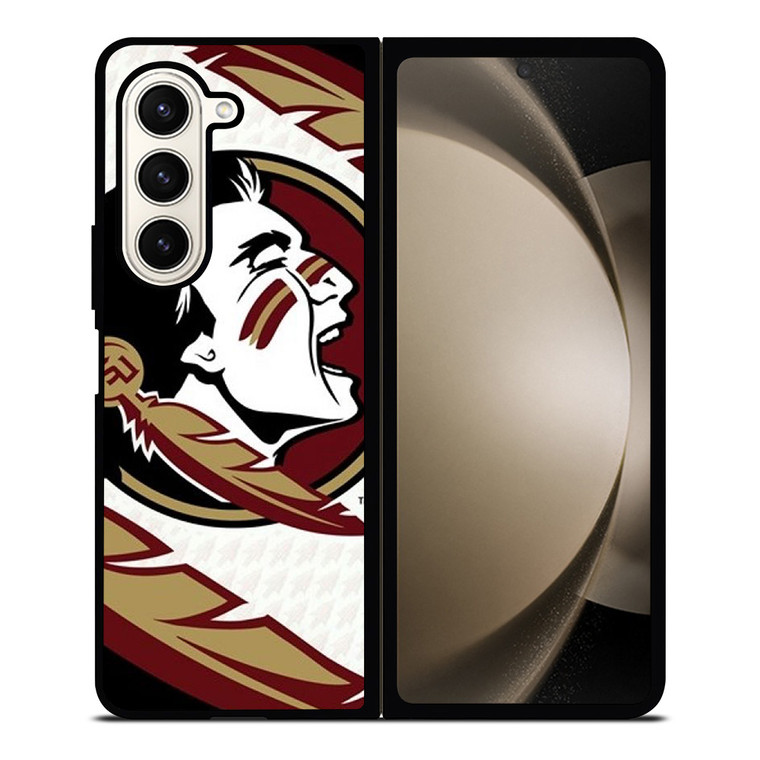 FLORIDA STATES UNIVERSITY FSU SEMINOLES FOOTBALL LOGO Samsung Galaxy Z Fold 5 Case Cover