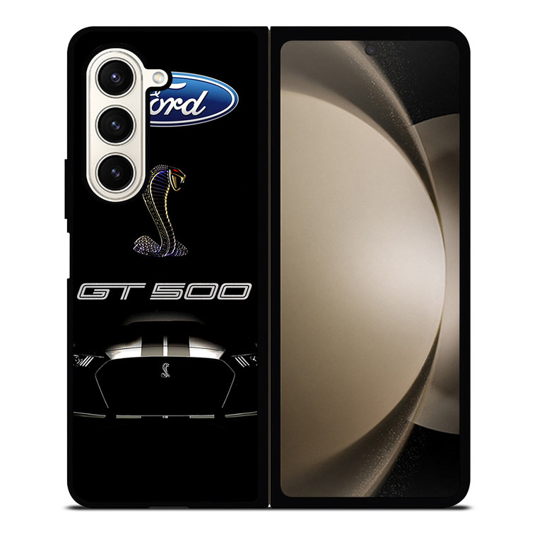 FORD MUSTANG GT BLACK Samsung Galaxy Z Fold 5 Case Cover FORD MUSTANG GT BLACK Samsung Galaxy Z Fold 5 Case Cover