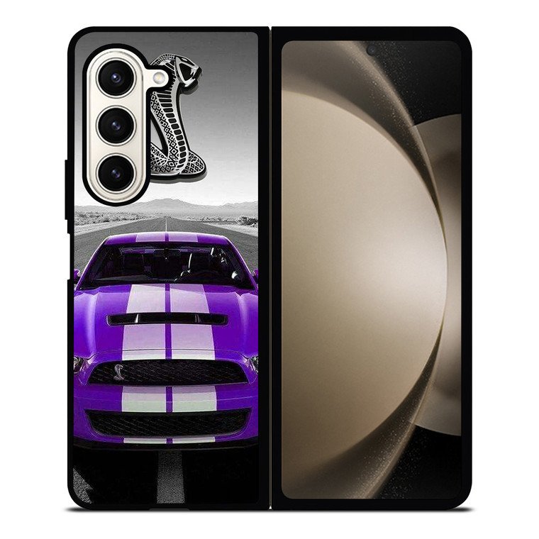 FORD MUSTANG SHELBY PURPLE Samsung Galaxy Z Fold 5 Case Cover