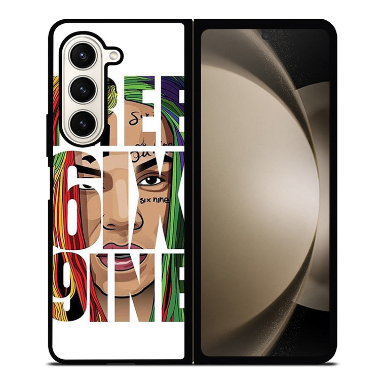 FREE 6IX9INE 69 SIXNINE CARTOON RAPPER Samsung Galaxy Z Fold 5 Case Cover