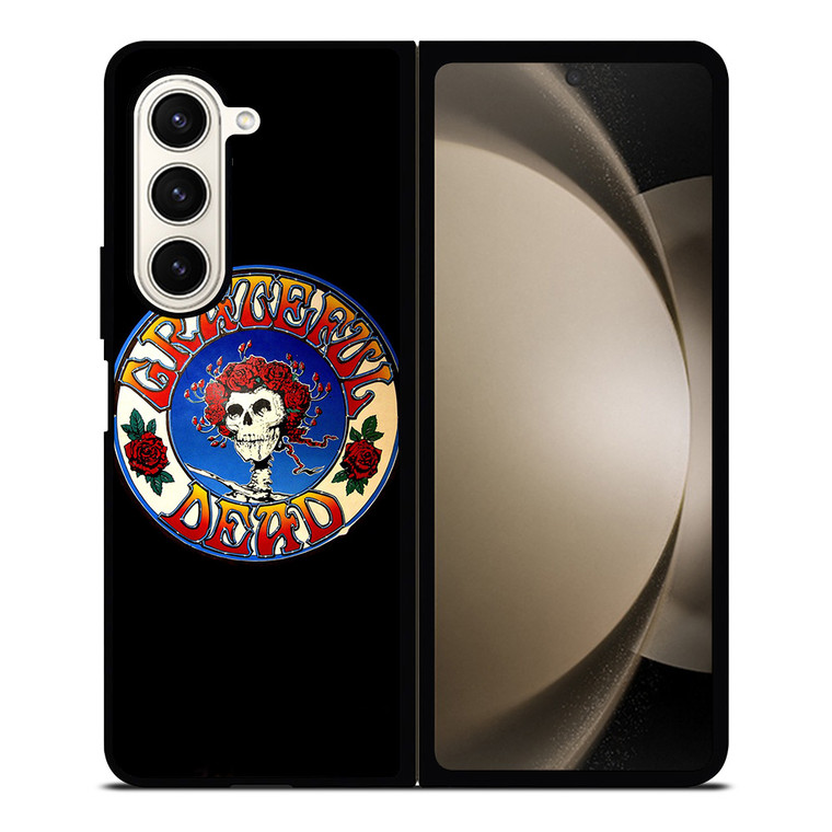 GRATEFUL DEAD BADGE ART Samsung Galaxy Z Fold 5 Case Cover