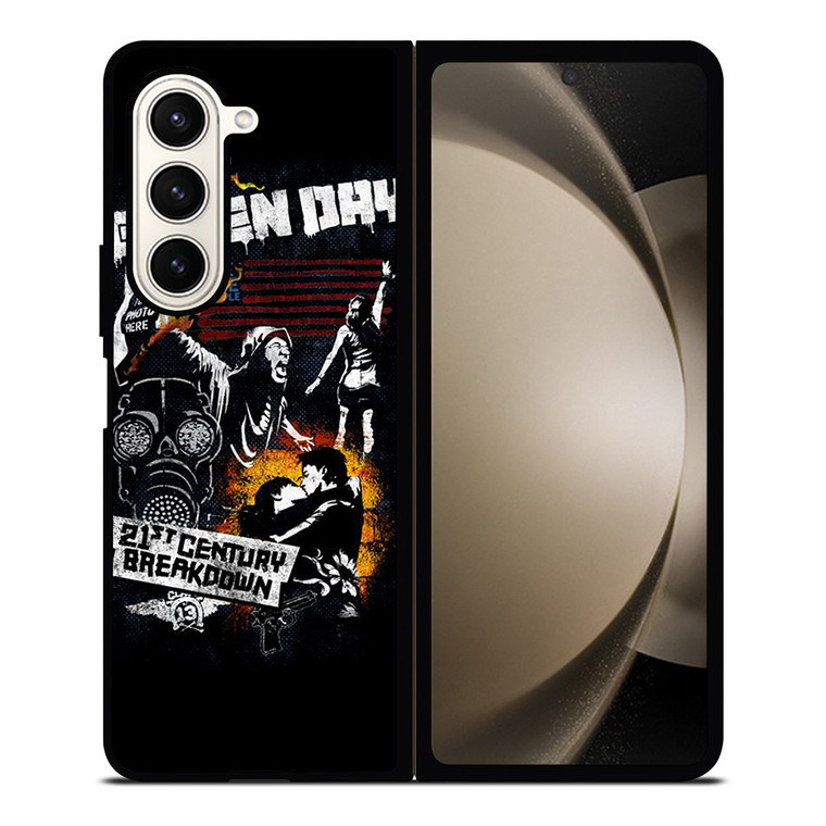 GREEN DAY BAND POSTER Samsung Galaxy Z Fold 5 Case Cover