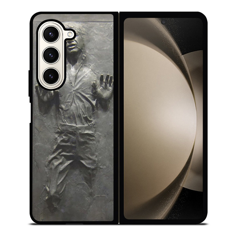 HANS SOLO FROZEN STAR WARS Samsung Galaxy Z Fold 5 Case Cover