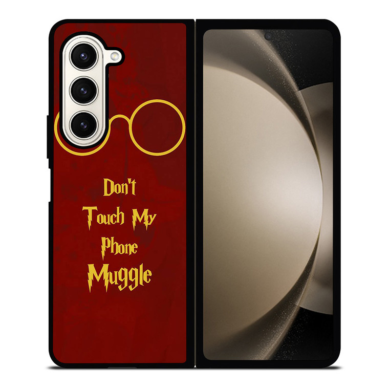 HARRY POTTER DONT TOUCH MY PHONE Samsung Galaxy Z Fold 5 Case Cover