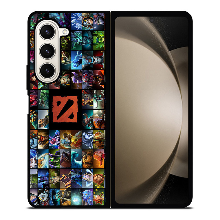 HEROES DOTA 2 COLLAGE Samsung Galaxy Z Fold 5 Case Cover