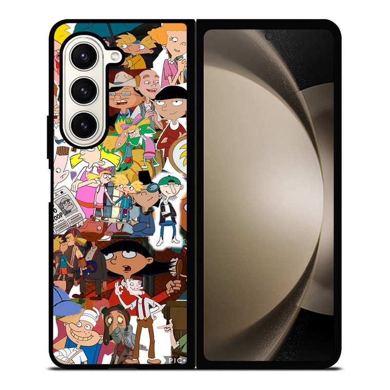 HEY ARNOLD COLLAGE Samsung Galaxy Z Fold 5 Case Cover