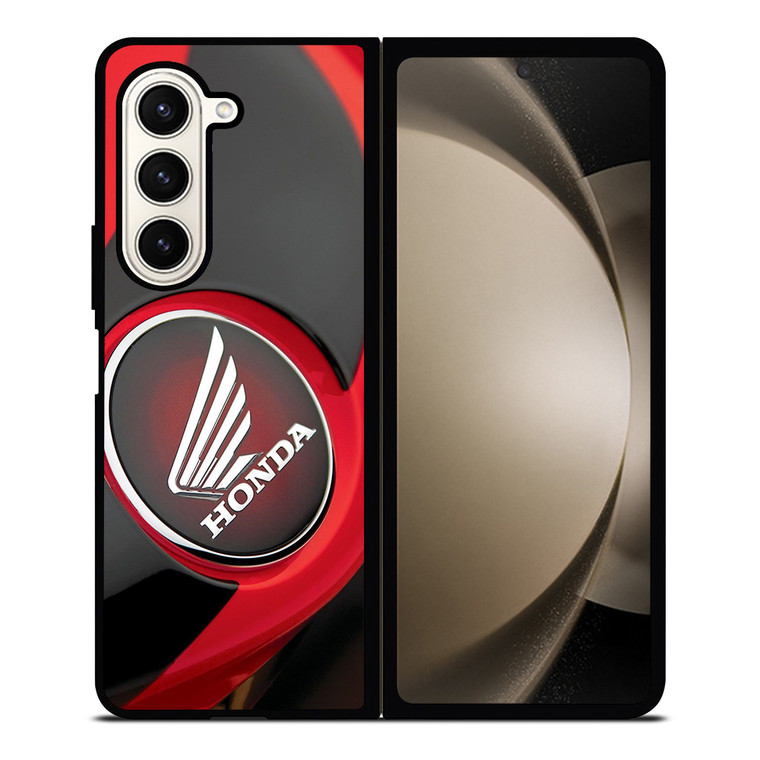 HONDA WING LOGO ICON Samsung Galaxy Z Fold 5 Case Cover