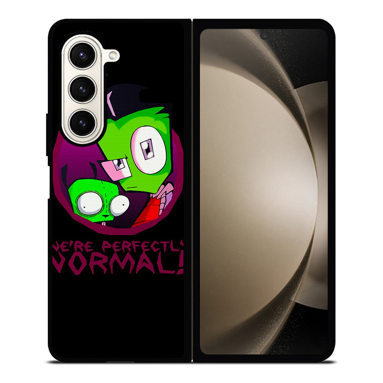INVADER ZIM ALIEN WE ARE NORMAL Samsung Galaxy Z Fold 5 Case Cover