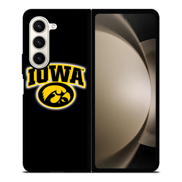 IOWA HAWKEYES ICON 2 Samsung Galaxy Z Fold 5 Case Cover