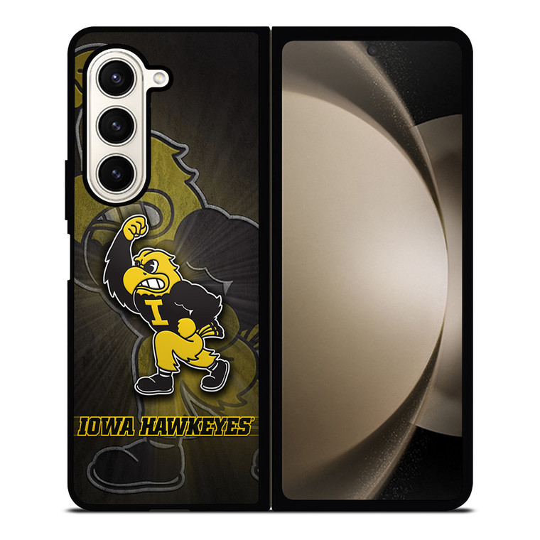IOWA HAWKEYES MASCOT Samsung Galaxy Z Fold 5 Case Cover