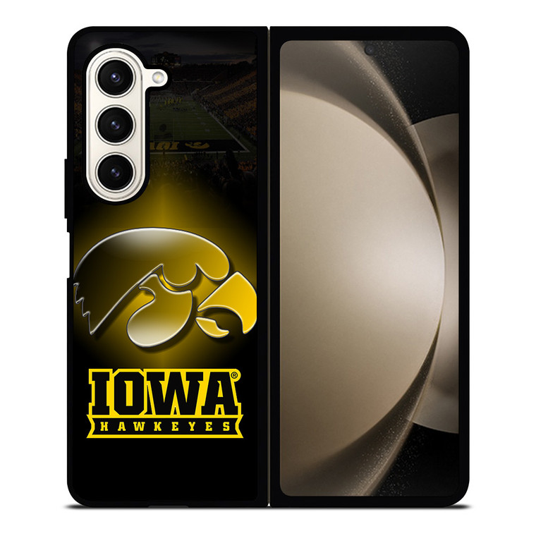 IOWA HAWKEYES NFL FOOTBALL Samsung Galaxy Z Fold 5 Case Cover