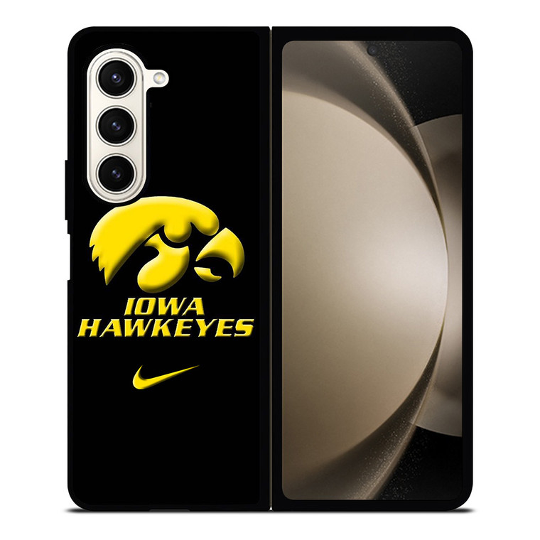 IOWA HAWKEYES NIKE LOGO Samsung Galaxy Z Fold 5 Case Cover