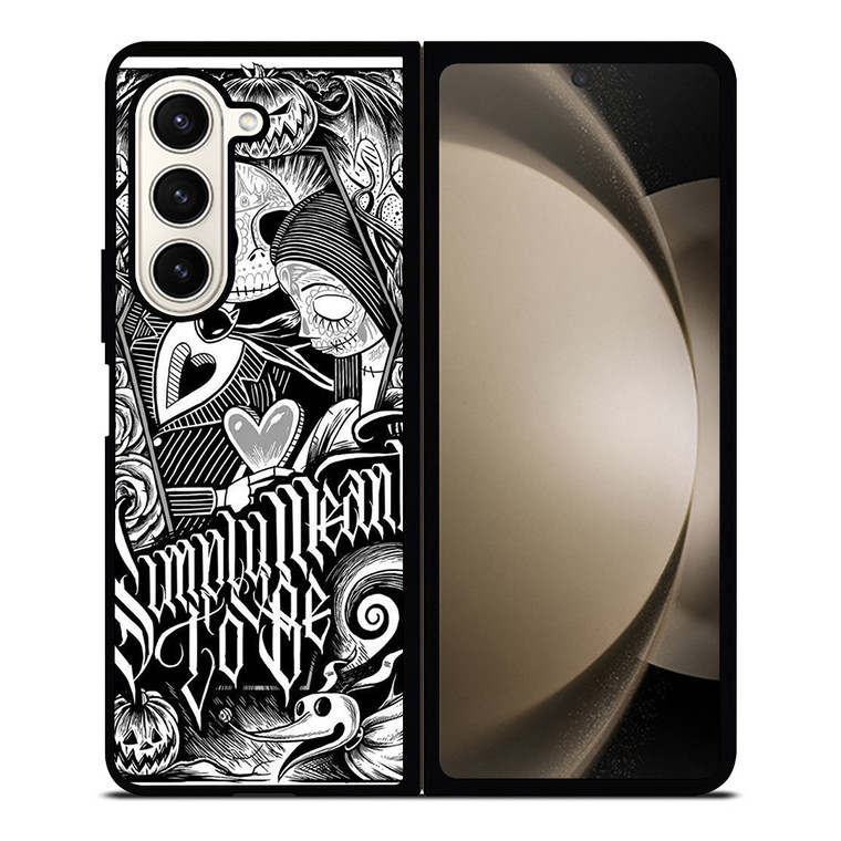 JACK AND SALLY NIGHTMARE BEFORE CHRISTMAS Samsung Galaxy Z Fold 5 Case Cover
