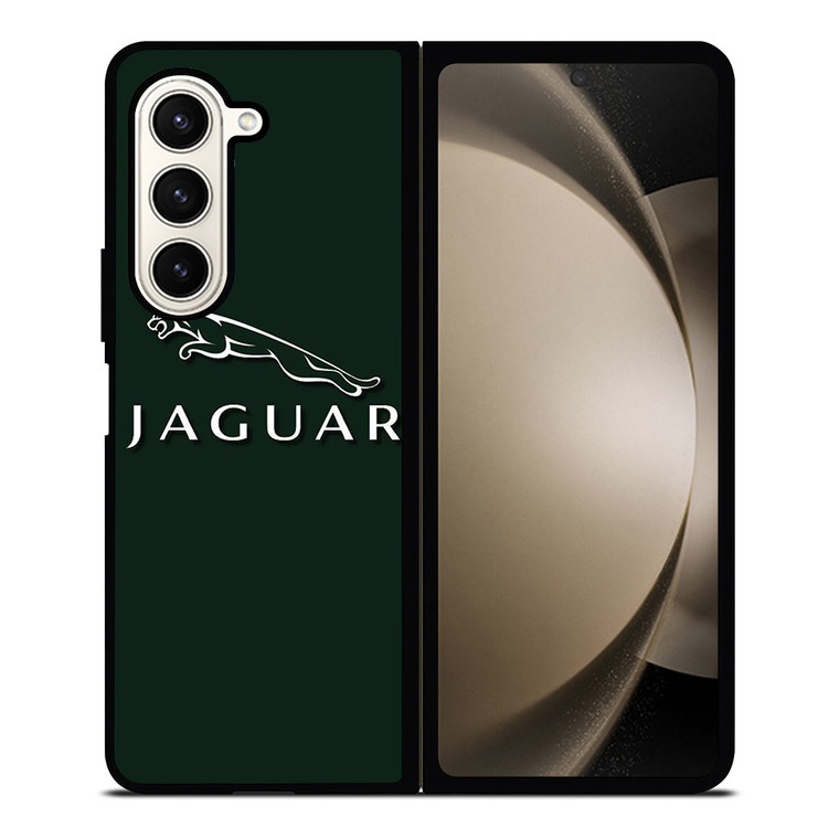 JAGUAR CAR GREEN LOGO Samsung Galaxy Z Fold 5 Case Cover