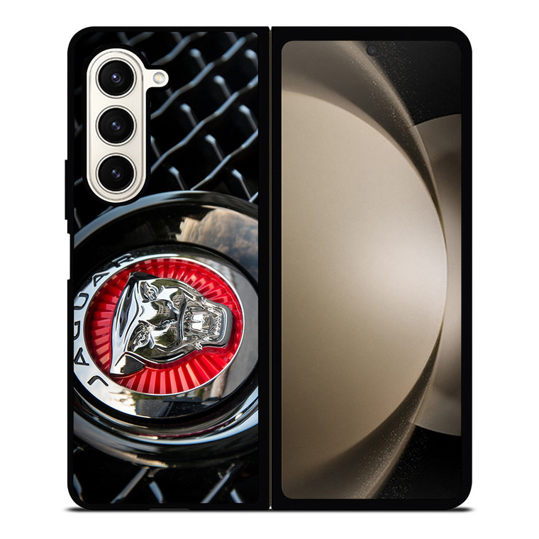JAGUAR SPORTS CAR EMBLEM Samsung Galaxy Z Fold 5 Case Cover