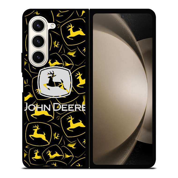 JOHN DEERE LOGO PATTERN Samsung Galaxy Z Fold 5 Case Cover