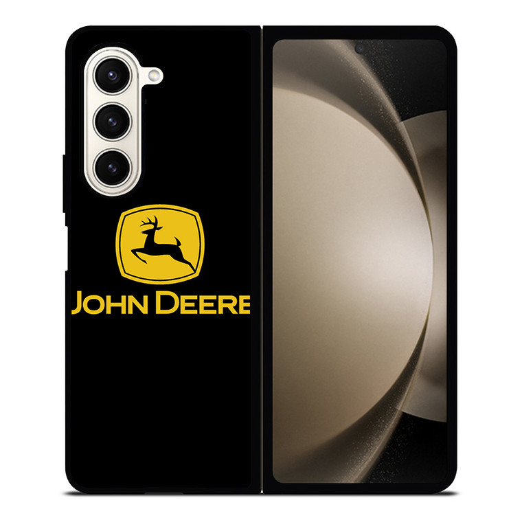 JOHN DEERE YELLOW BLACK Samsung Galaxy Z Fold 5 Case Cover