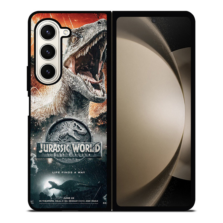 JURASSIC WORLD FALLEN KINGDOM POSTER Samsung Galaxy Z Fold 5 Case Cover