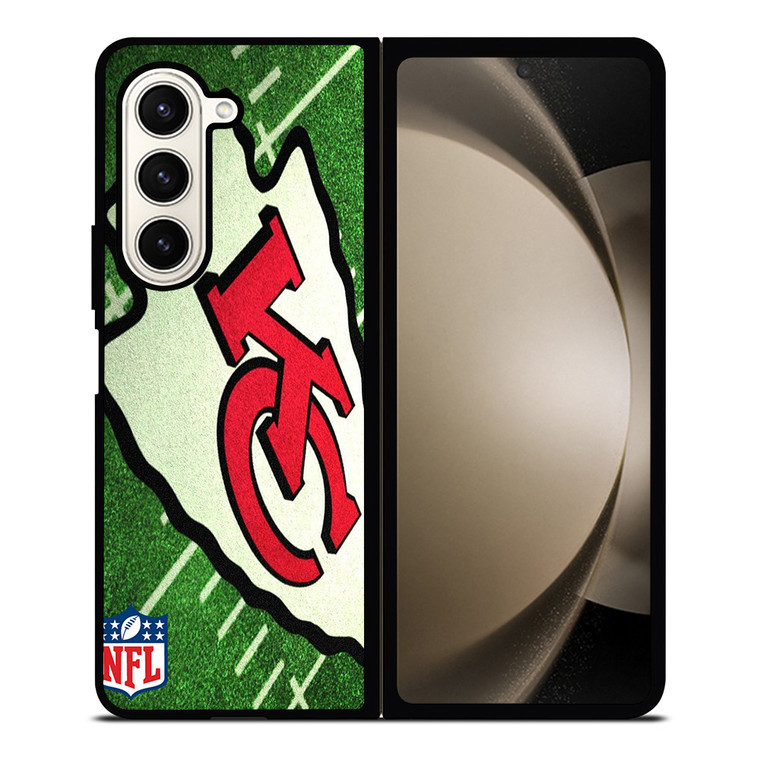 KANSAS CITY CHIEFS NFL FIELD Samsung Galaxy Z Fold 5 Case Cover