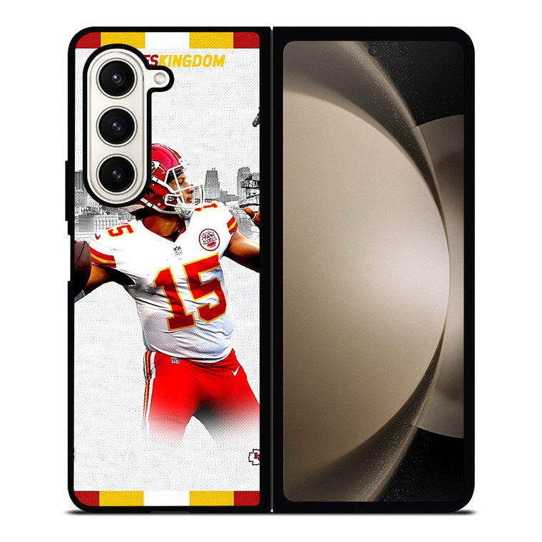 KANSAS CITY PATRICK MAHOMES NFL FOOTBALL Samsung Galaxy Z Fold 5 Case Cover