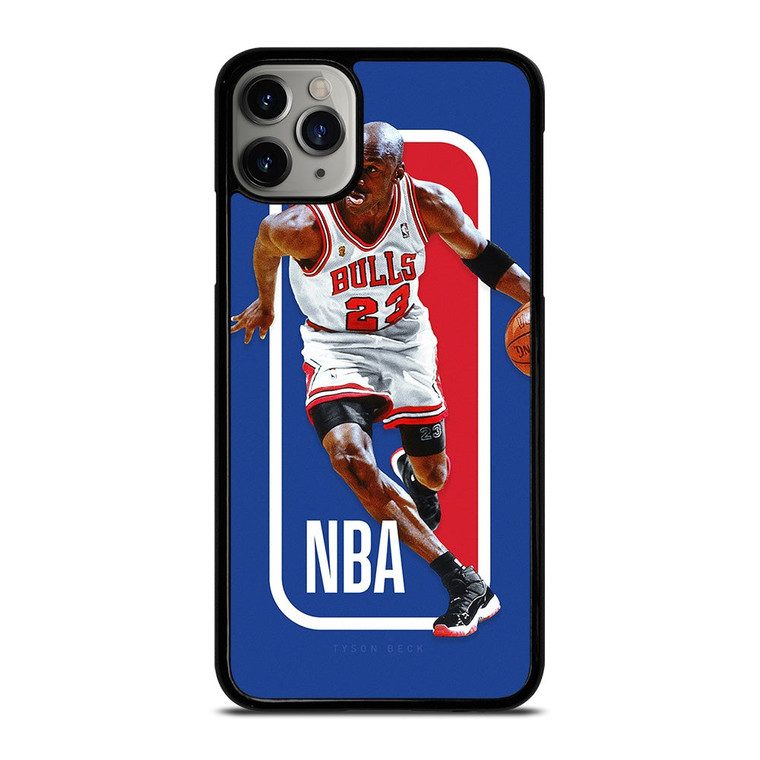 MICHAEL JORDAN NBA LOGO iPhone 11 Pro Max Case Cover