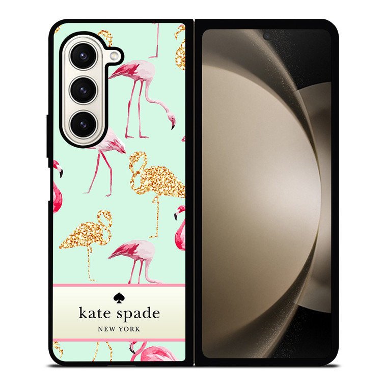 KATE SPADE NEW FLAMINGO Samsung Galaxy Z Fold 5 Case Cover