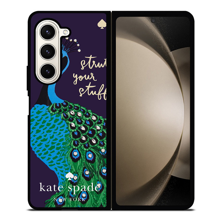 KATE SPADE PEACOCK Samsung Galaxy Z Fold 5 Case Cover
