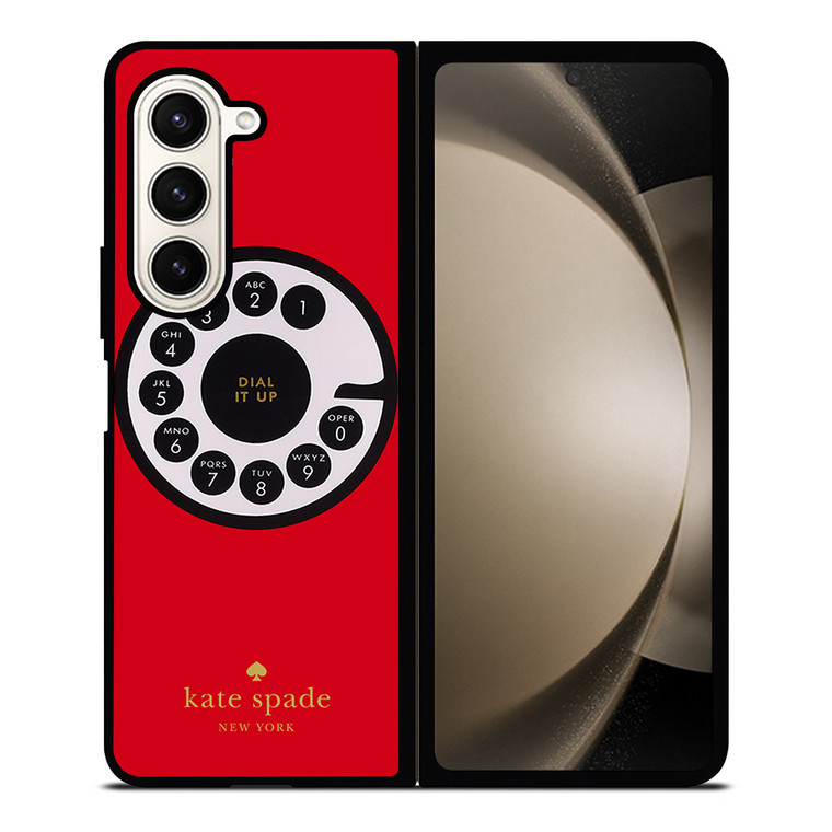 KATE SPADE ROTARY DIAL UP Samsung Galaxy Z Fold 5 Case Cover
