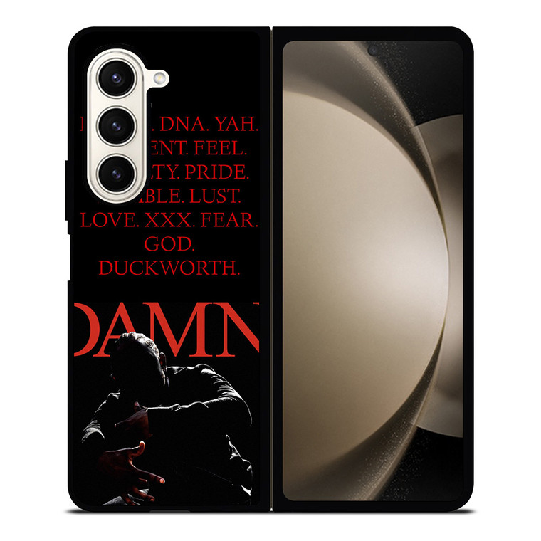 KENDRICK LAMAR DAMN QUOTES Samsung Galaxy Z Fold 5 Case Cover