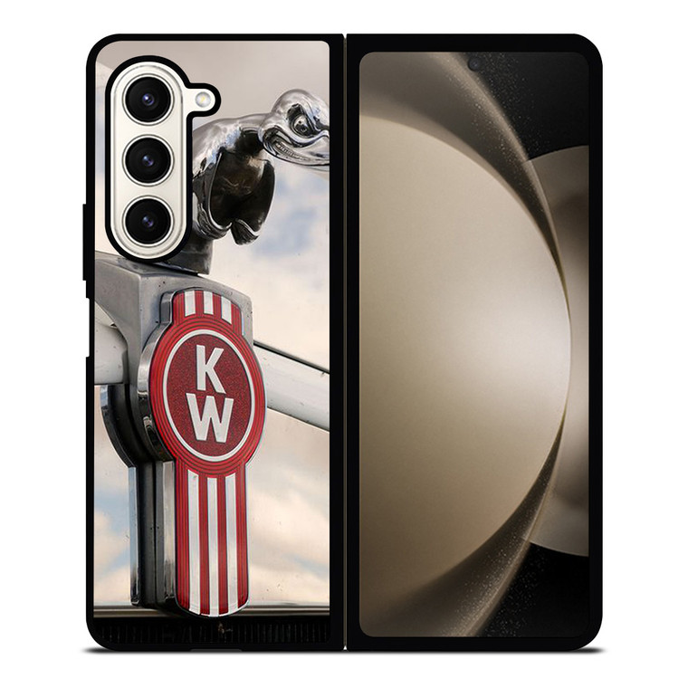 KENWORTH TRUCK EMBLEM LOGO Samsung Galaxy Z Fold 5 Case Cover KENWORTH TRUCK EMBLEM LOGO Samsung Galaxy Z Fold 5 Case Cover