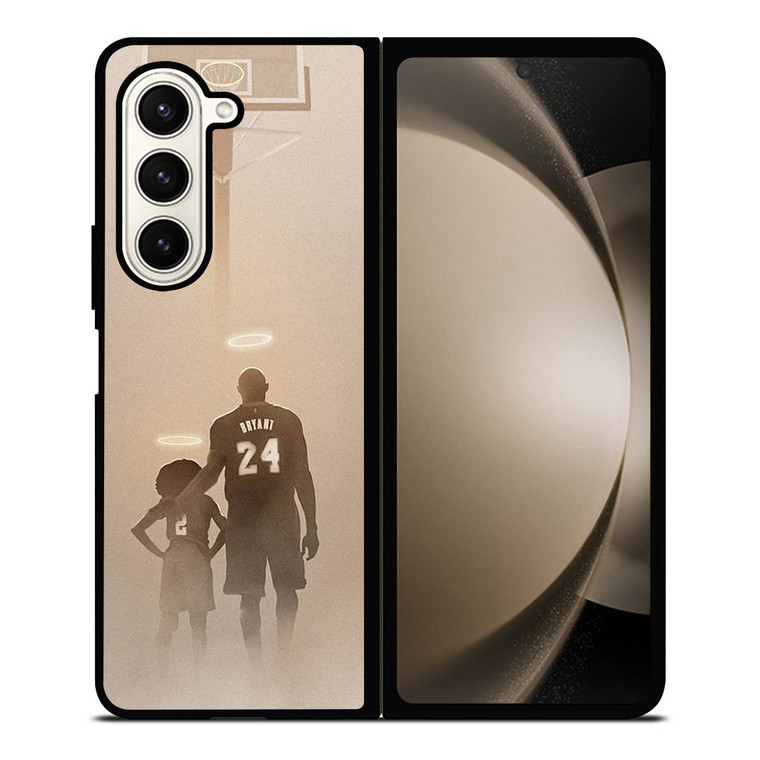 KOBE BRYANT AND GIGI HEAVEN Samsung Galaxy Z Fold 5 Case Cover