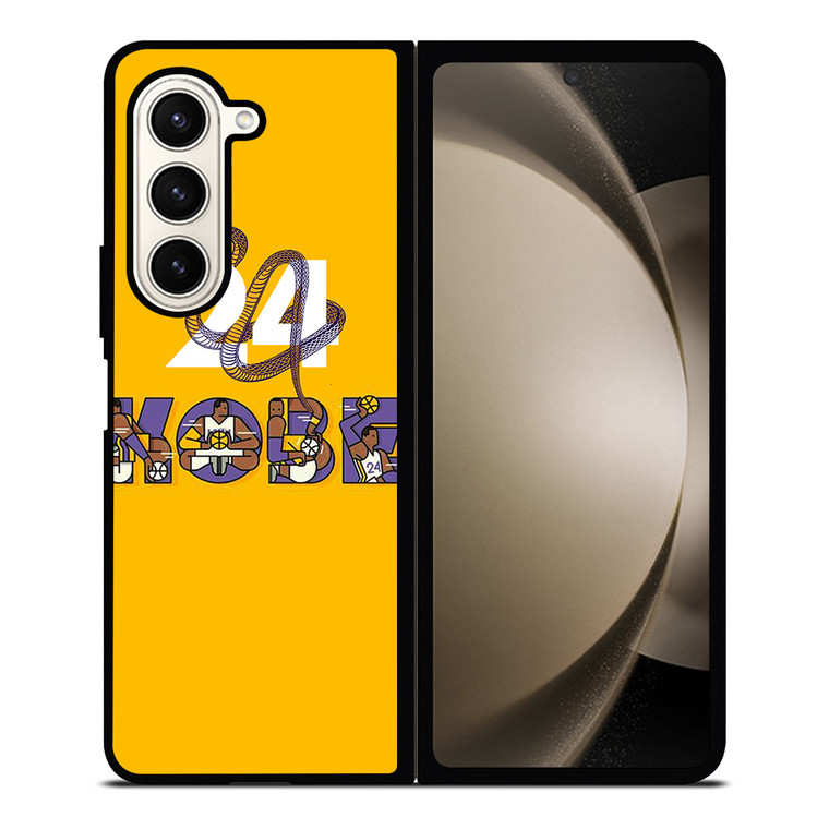 KOBE BRYANT LA LAKERS ICON Samsung Galaxy Z Fold 5 Case Cover