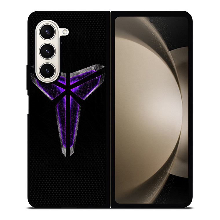 KOBE BRYANT SYMBOL GRUNGE TEXTURES Samsung Galaxy Z Fold 5 Case Cover