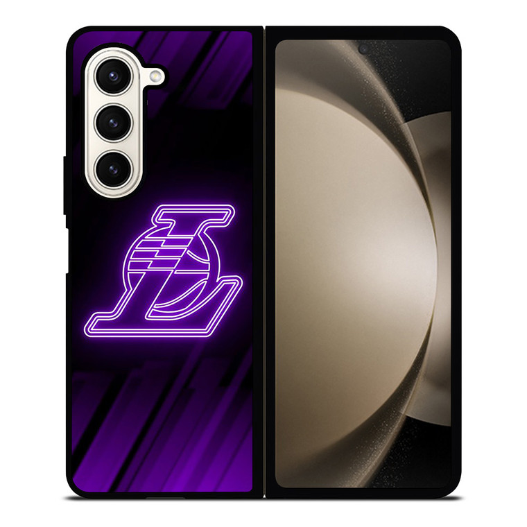 LA LAKERS NBA BASKETBALL LOS ANGELES Samsung Galaxy Z Fold 5 Case Cover