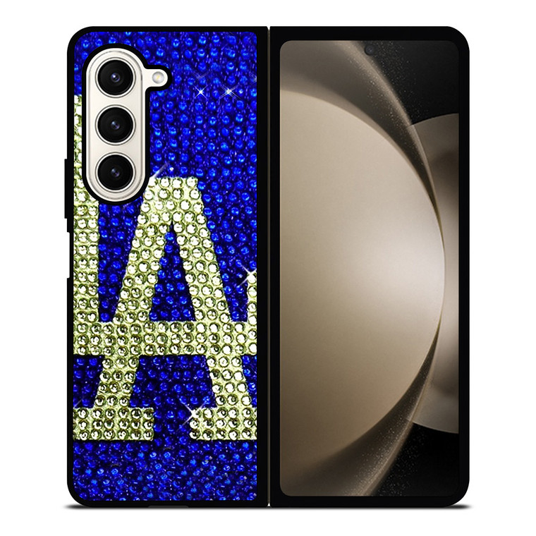 LA LOS ANGELES DODGERS DIAMOND Samsung Galaxy Z Fold 5 Case Cover