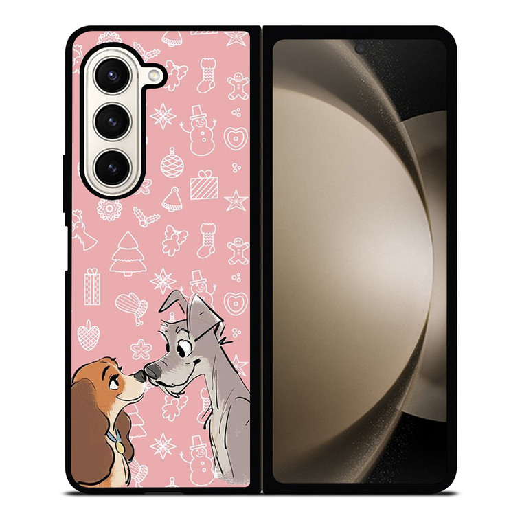 LADY AND THE TRAMP DISNEY CARTOON LOVE Samsung Galaxy Z Fold 5 Case Cover