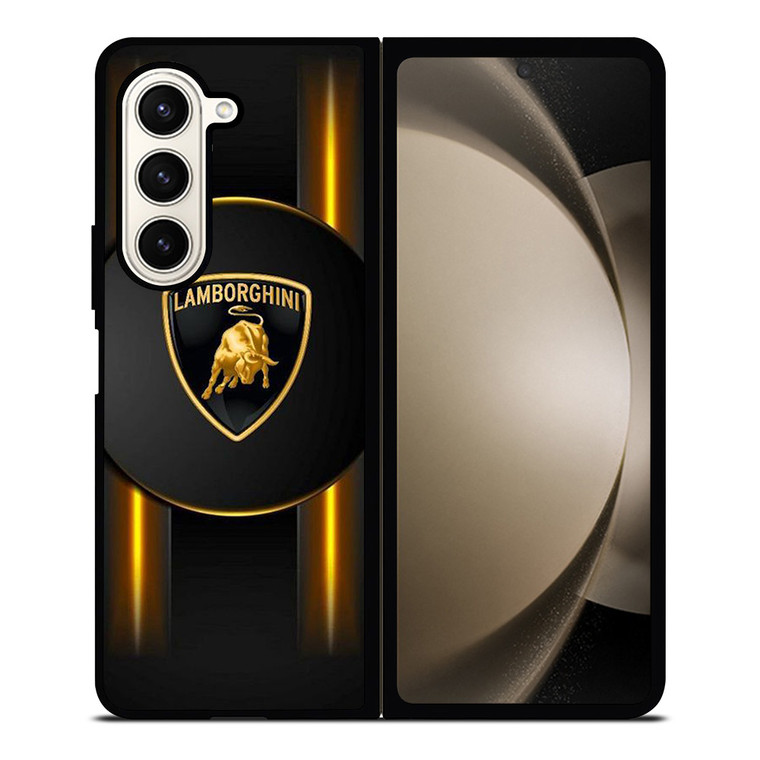 LAMBORGHINI CAR LOGO EMBLEM Samsung Galaxy Z Fold 5 Case Cover