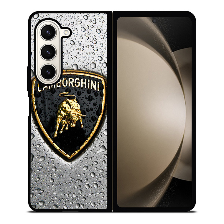LAMBORGHINI EMBLEM Samsung Galaxy Z Fold 5 Case Cover LAMBORGHINI EMBLEM Samsung Galaxy Z Fold 5 Case Cover