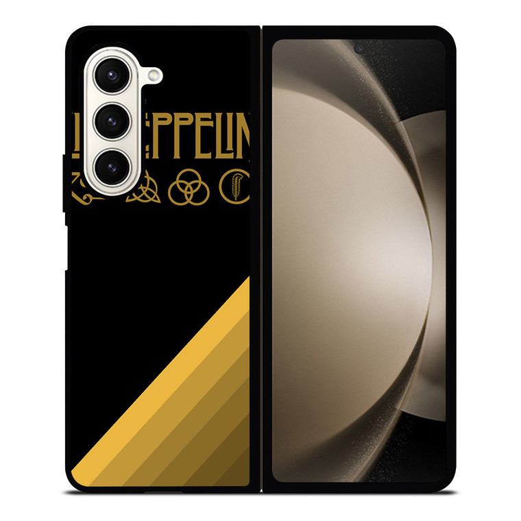LED ZEPPELIN ROCK BAND SYMBOL Samsung Galaxy Z Fold 5 Case Cover