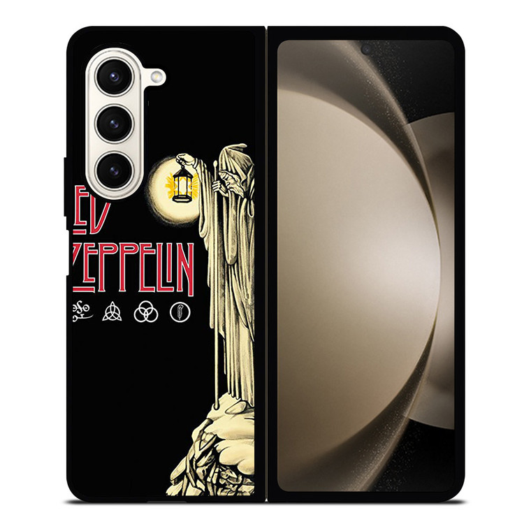 LED ZEPPELIN THE DARKNESS LOGO Samsung Galaxy Z Fold 5 Case Cover