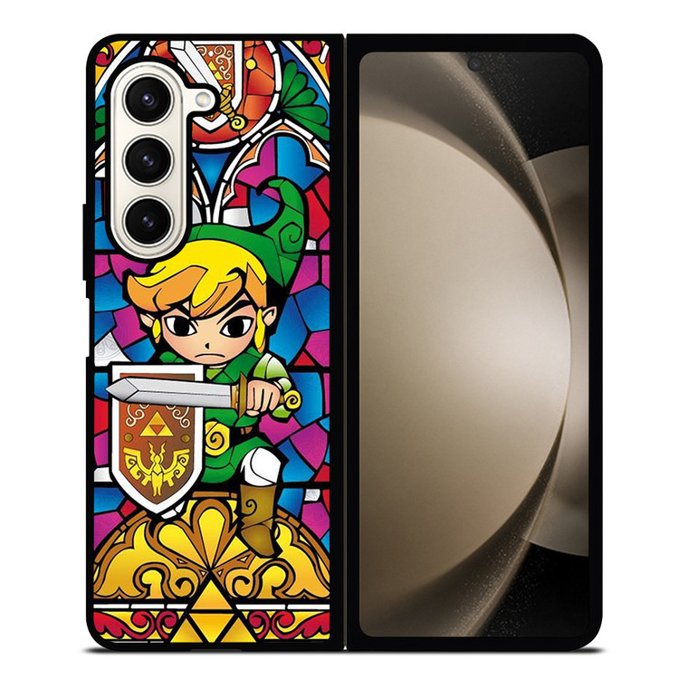 LEGEND OF ZELDA GAMES GLASS ART Samsung Galaxy Z Fold 5 Case Cover