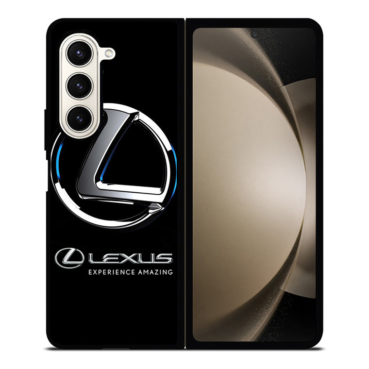 LEXUS LOGO BLACK Samsung Galaxy Z Fold 5 Case Cover