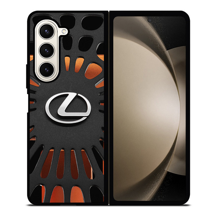 LEXUS SPIDER METAL LOGO Samsung Galaxy Z Fold 5 Case Cover