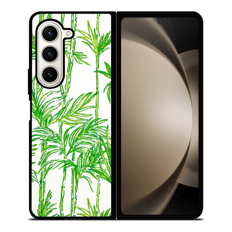 LILLY PULITZER BAMBOO TREE Samsung Galaxy Z Fold 5 Case Cover