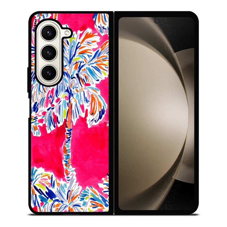 LILLY PULITZER RED VINTAGE Samsung Galaxy Z Fold 5 Case Cover