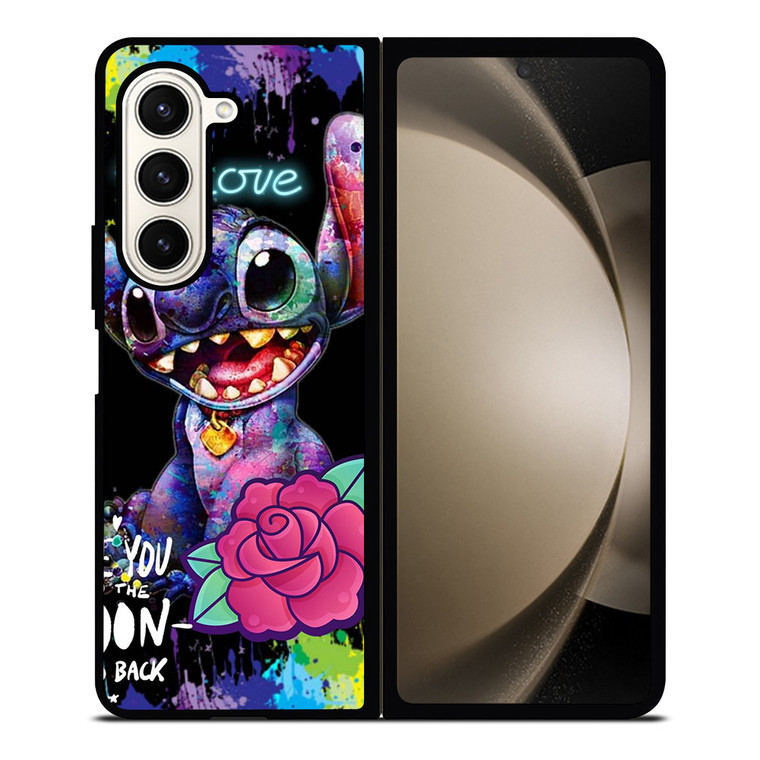 LILO AND STITCH ART Samsung Galaxy Z Fold 5 Case Cover